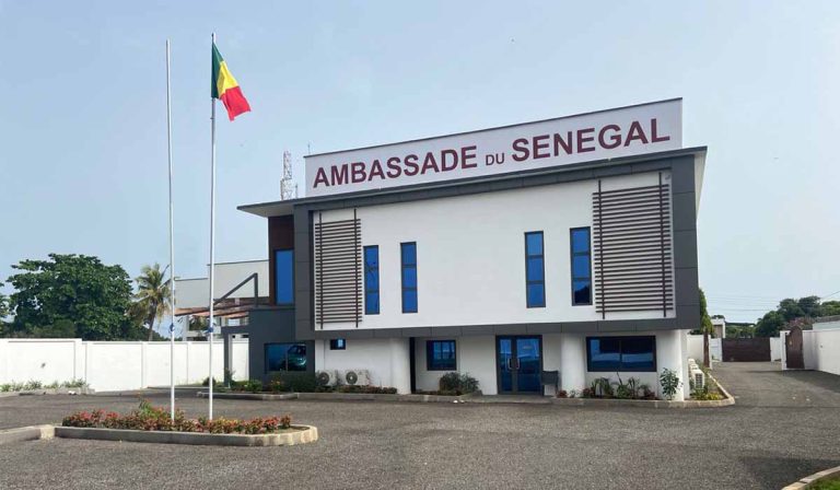 Visuel de l'Ambassade du Sénégal au Ghana